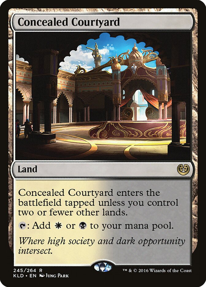 Pátio Oculto / Concealed Courtyard - Magic: The Gathering - MoxLand