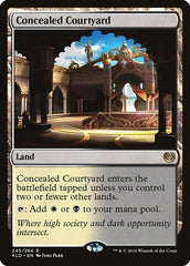 Pátio Oculto / Concealed Courtyard - Magic: The Gathering - MoxLand