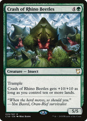 Manada de Besourocerontes / Crash of Rhino Beetles - Magic: The Gathering - MoxLand
