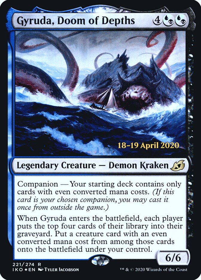 Gyruda, Ruína das Profundezas / Gyruda, Doom of Depths - Magic: The Gathering - MoxLand