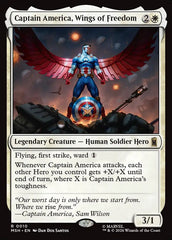 Captain America, Wings of Freedom - Magic: The Gathering - MoxLand