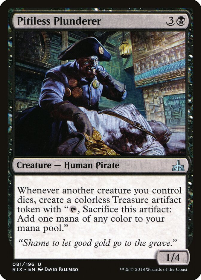 Saqueador Impiedoso / Pitiless Plunderer - Magic: The Gathering - MoxLand