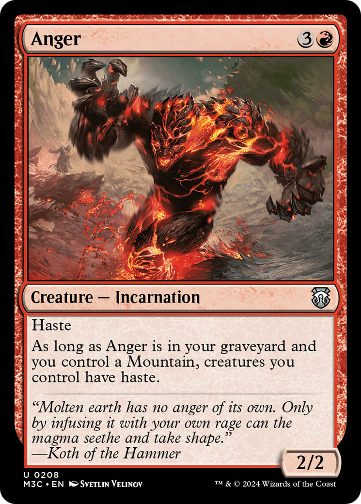 Ira / Anger - Magic: The Gathering - MoxLand