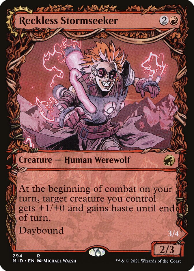Buscadora de Tempestades Temerária / Reckless Stormseeker - Magic: The Gathering - MoxLand