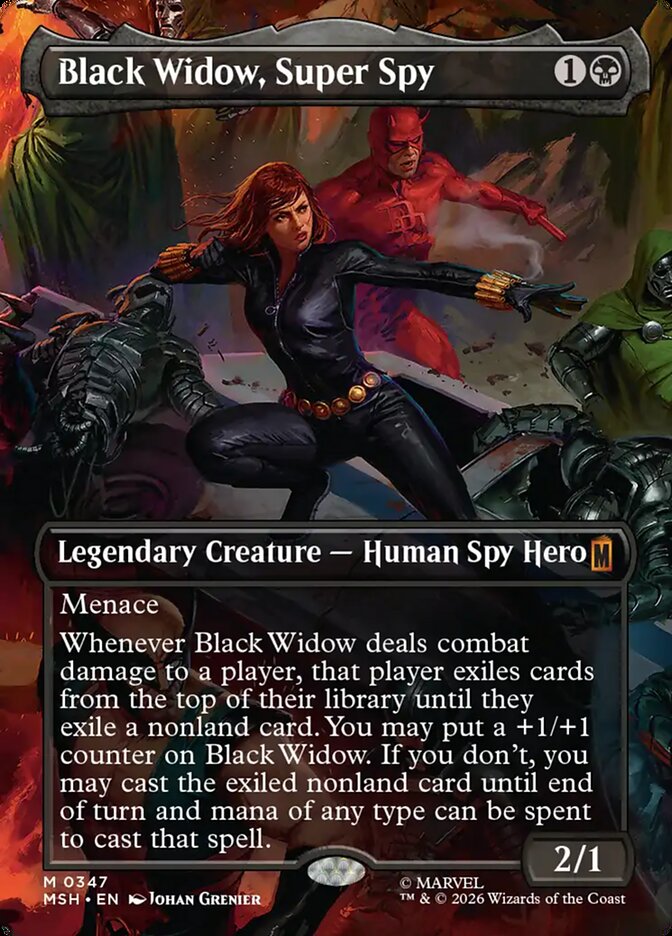 Black Widow, Super Spy - Magic: The Gathering - MoxLand
