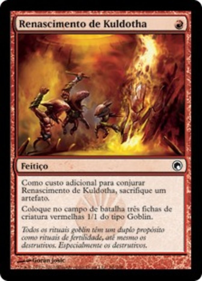 Renascimento de Kuldotha / Kuldotha Rebirth - Magic: The Gathering - MoxLand