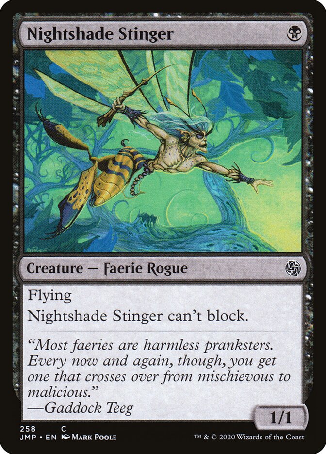 Aguilhoador da Penumbra / Nightshade Stinger - Magic: The Gathering - MoxLand