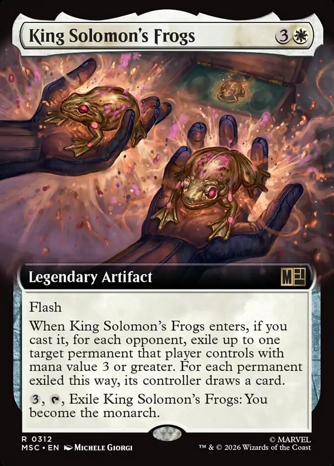 King Solomon's Frogs - Magic: The Gathering - MoxLand