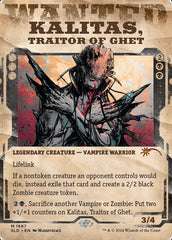 Kalitas, Traidor de Ghet / Kalitas, Traitor of Ghet - Magic: The Gathering - MoxLand