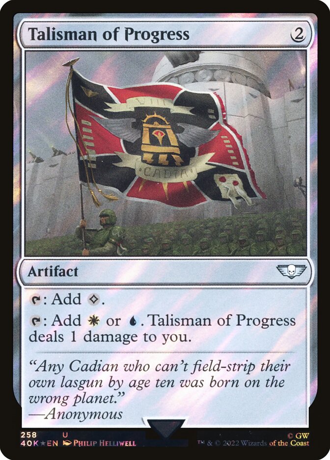 Talismã do Progresso / Talisman of Progress - Magic: The Gathering - MoxLand