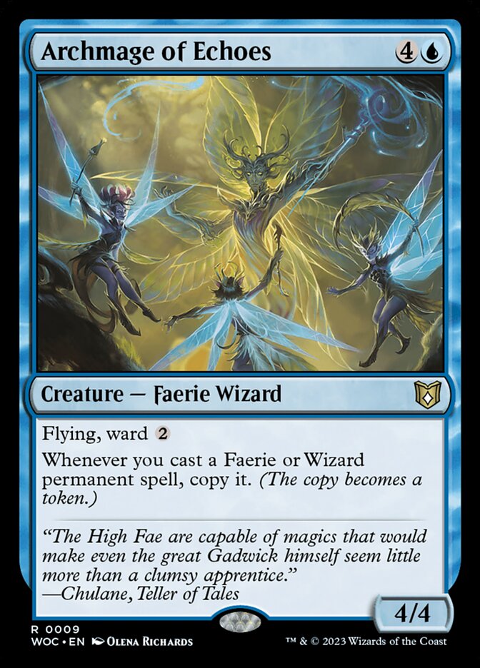 Arquimago dos Ecos / Archmage of Echoes - Magic: The Gathering - MoxLand