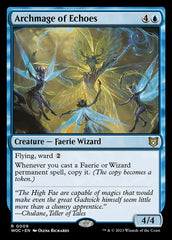 Arquimago dos Ecos / Archmage of Echoes - Magic: The Gathering - MoxLand