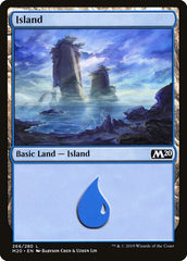 Ilha / Island - Magic: The Gathering - MoxLand