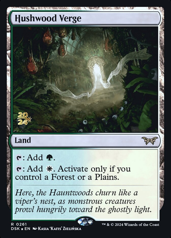 Hushwood Verge - Magic: The Gathering - MoxLand