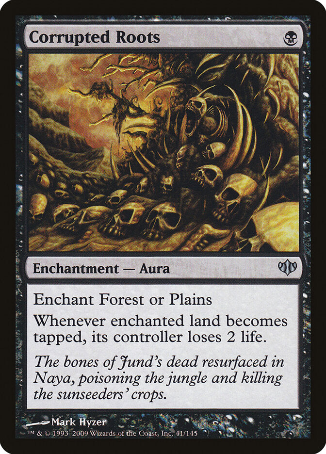 Raízes Corrompidas / Corrupted Roots - Magic: The Gathering - MoxLand