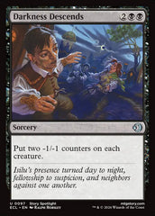 Desce a Escuridão / Darkness Descends - Magic: The Gathering - MoxLand