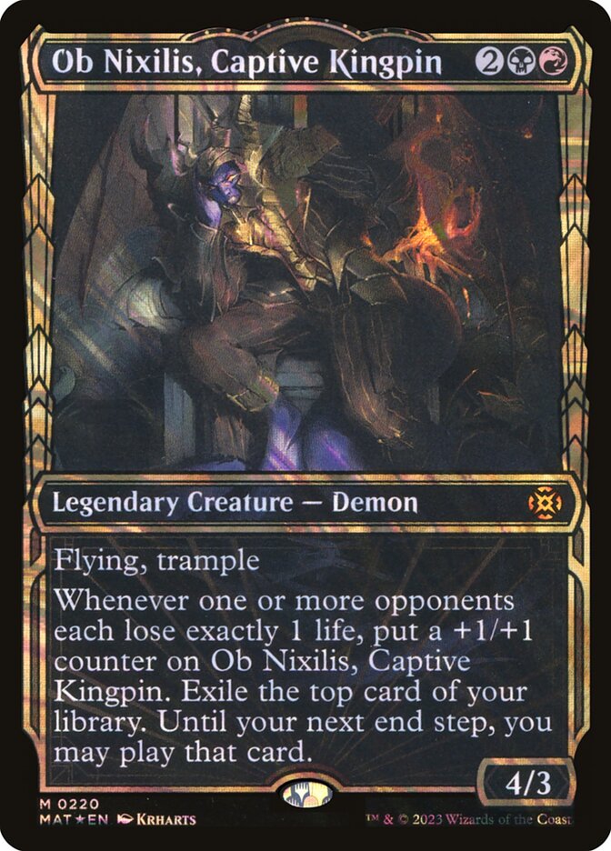 Ob Nixilis, Chefão Cativo / Ob Nixilis, Captive Kingpin - Magic: The Gathering - MoxLand