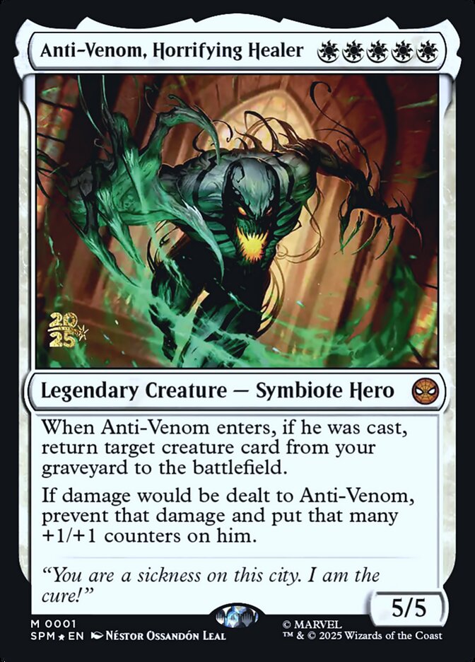 Anti-Venom, Horrifying Healer - Magic: The Gathering - MoxLand
