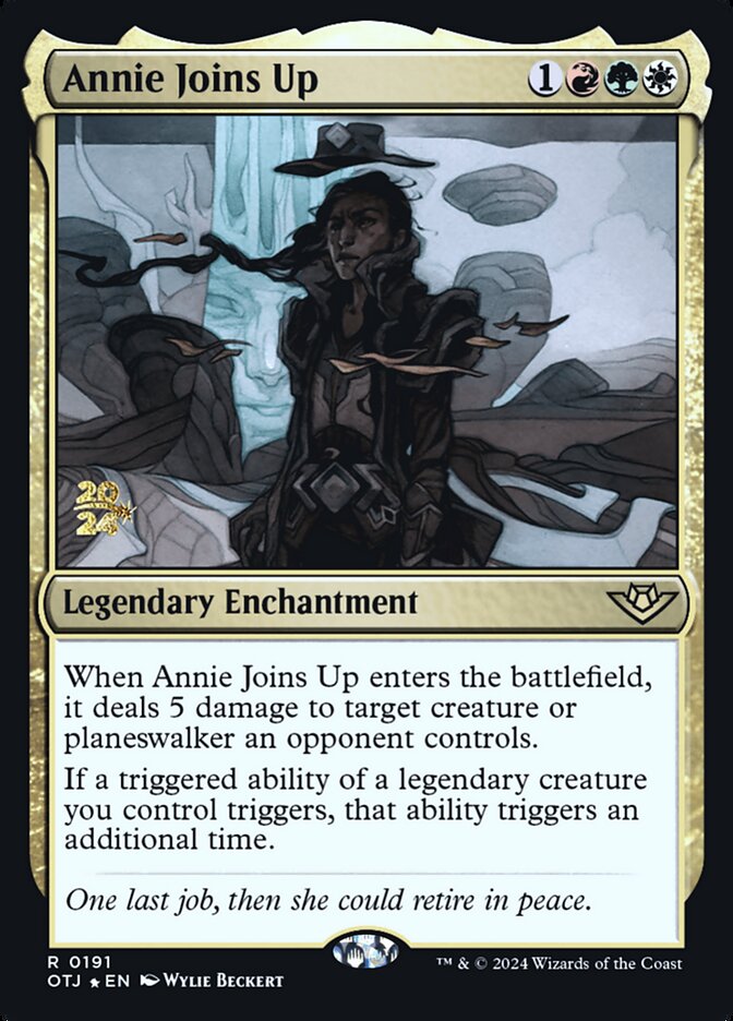 Adesão de Annie / Annie Joins Up - Magic: The Gathering - MoxLand