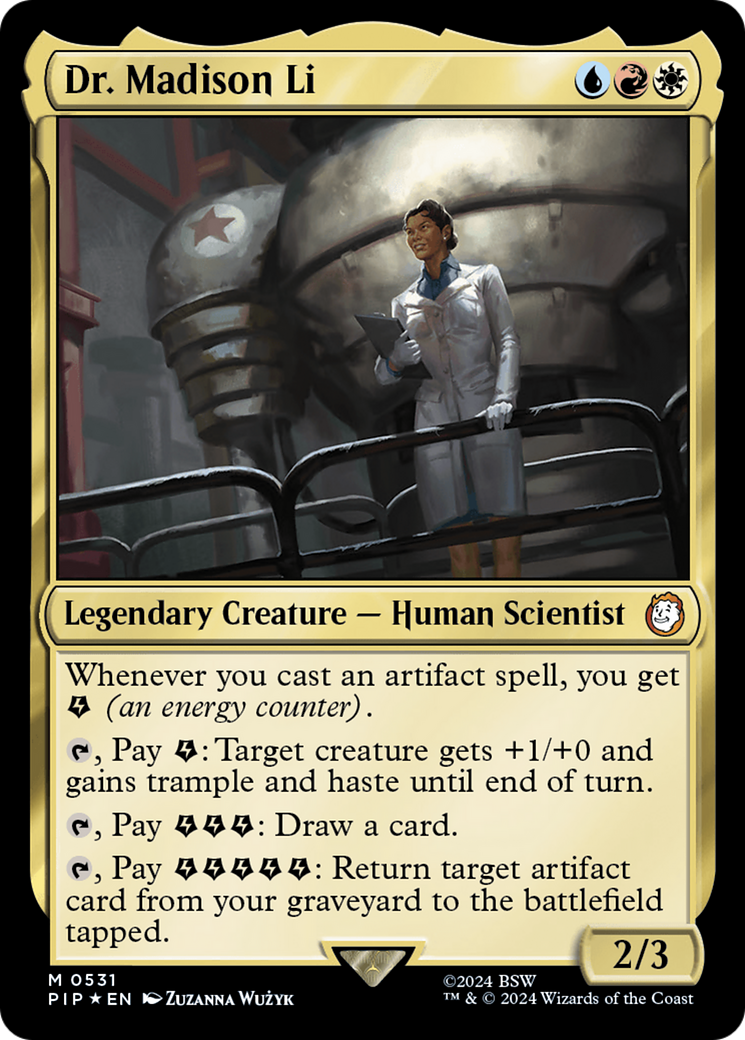 Dra. Madison Li / Dr. Madison Li - Magic: The Gathering - MoxLand