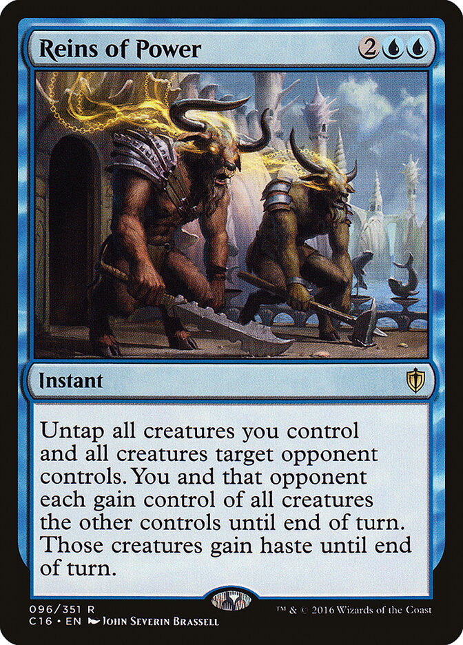 Rédeas do Poder / Reins of Power - Magic: The Gathering - MoxLand