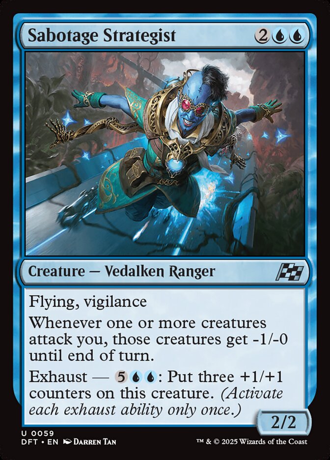 Estrategista da Sabotagem / Sabotage Strategist - Magic: The Gathering - MoxLand