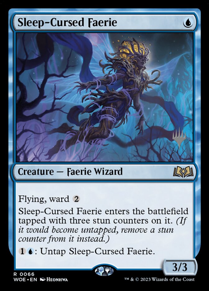 Fada Amaldiçoada com o Sono / Sleep-Cursed Faerie - Magic: The Gathering - MoxLand
