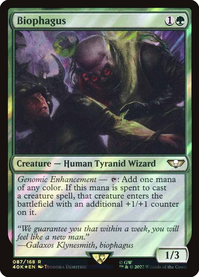 Biófago / Biophagus - Magic: The Gathering - MoxLand