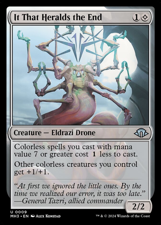 Aquilo que Prenuncia o Fim / It That Heralds the End - Magic: The Gathering - MoxLand
