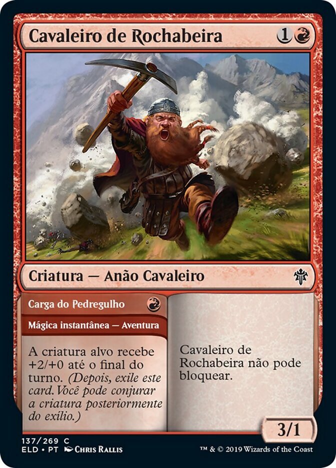 Cavaleiro de Rochabeira / Rimrock Knight - Magic: The Gathering - MoxLand