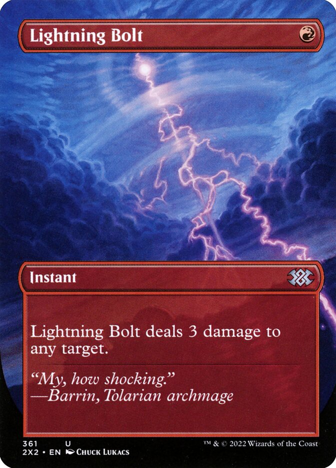 Raio / Lightning Bolt - Magic: The Gathering - MoxLand