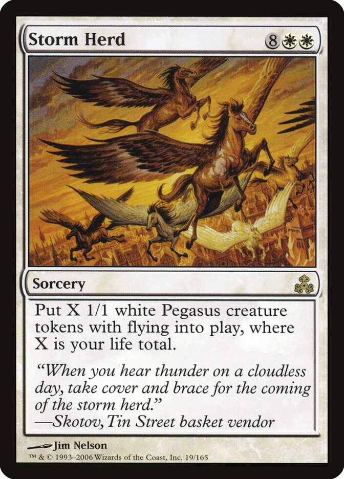 Rebanho Trovejante / Storm Herd - Magic: The Gathering - MoxLand
