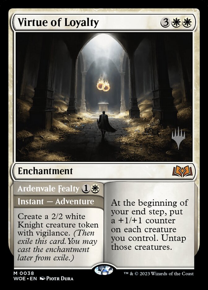 Virtude da Lealdade / Virtue of Loyalty - Magic: The Gathering - MoxLand
