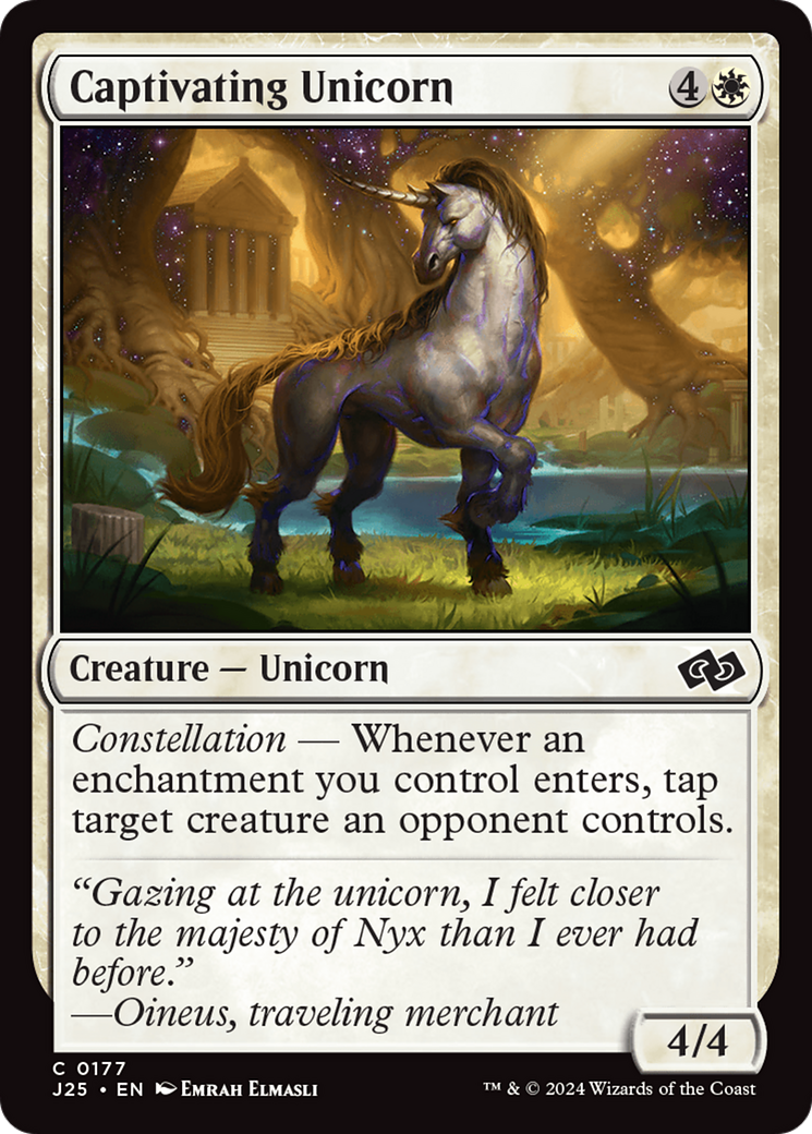 Unicórnio Cativante / Captivating Unicorn - Magic: The Gathering - MoxLand