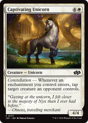 Unicórnio Cativante / Captivating Unicorn - Magic: The Gathering - MoxLand