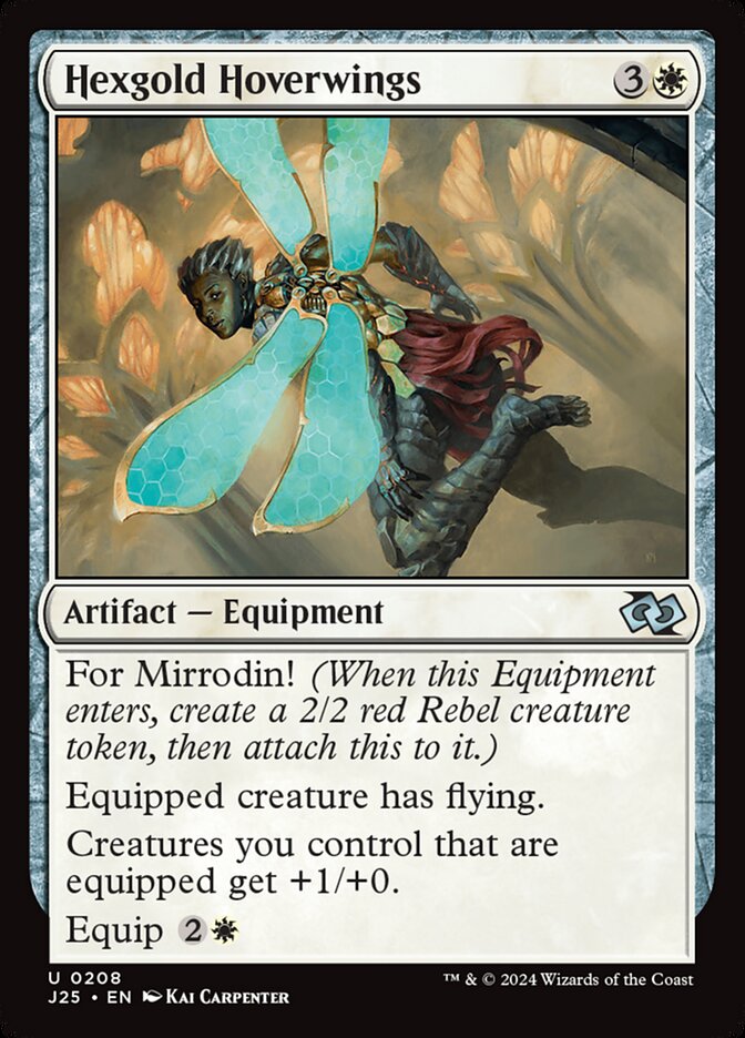 Aliplanador de Hexouro / Hexgold Hoverwings - Magic: The Gathering - MoxLand
