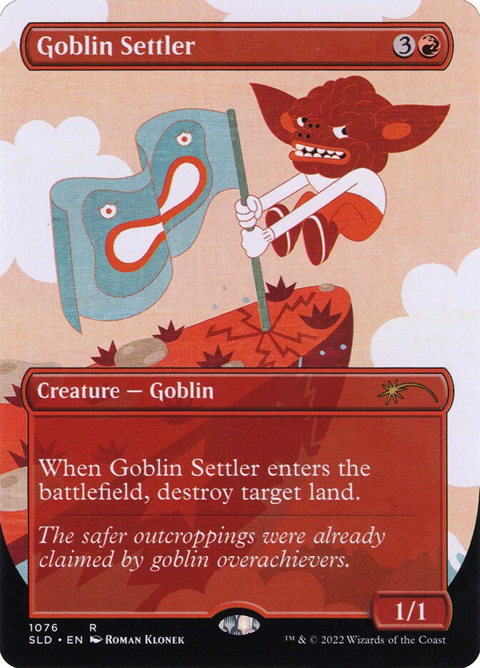 Goblin Settler - Magic: The Gathering - MoxLand