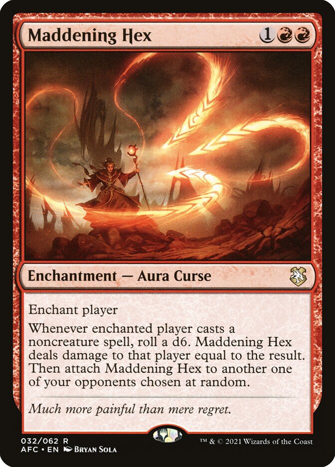 Bruxaria Enlouquecedora / Maddening Hex - Magic: The Gathering - MoxLand