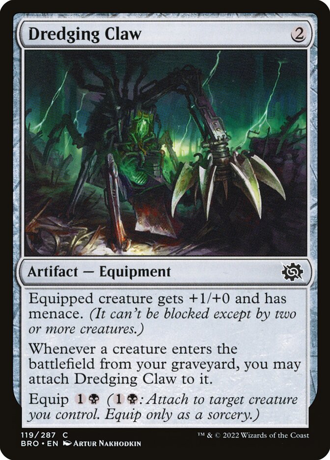 Garra Dragadora / Dredging Claw - Magic: The Gathering - MoxLand