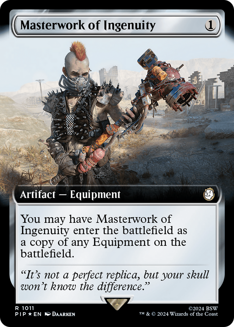 Obra-prima da Engenhosidade / Masterwork of Ingenuity - Magic: The Gathering - MoxLand