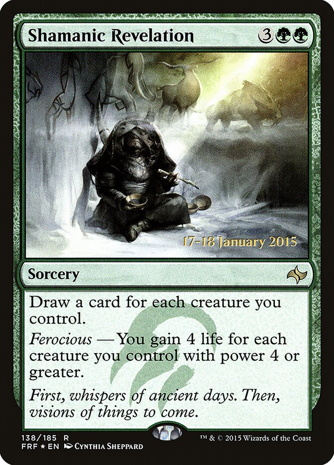 Revelação Xamânica / Shamanic Revelation - Magic: The Gathering - MoxLand