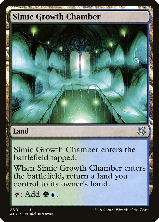 Câmara de Crescimento Simic / Simic Growth Chamber - Magic: The Gathering - MoxLand