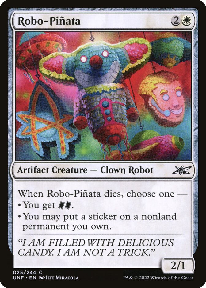 Robo-Piñata - Magic: The Gathering - MoxLand
