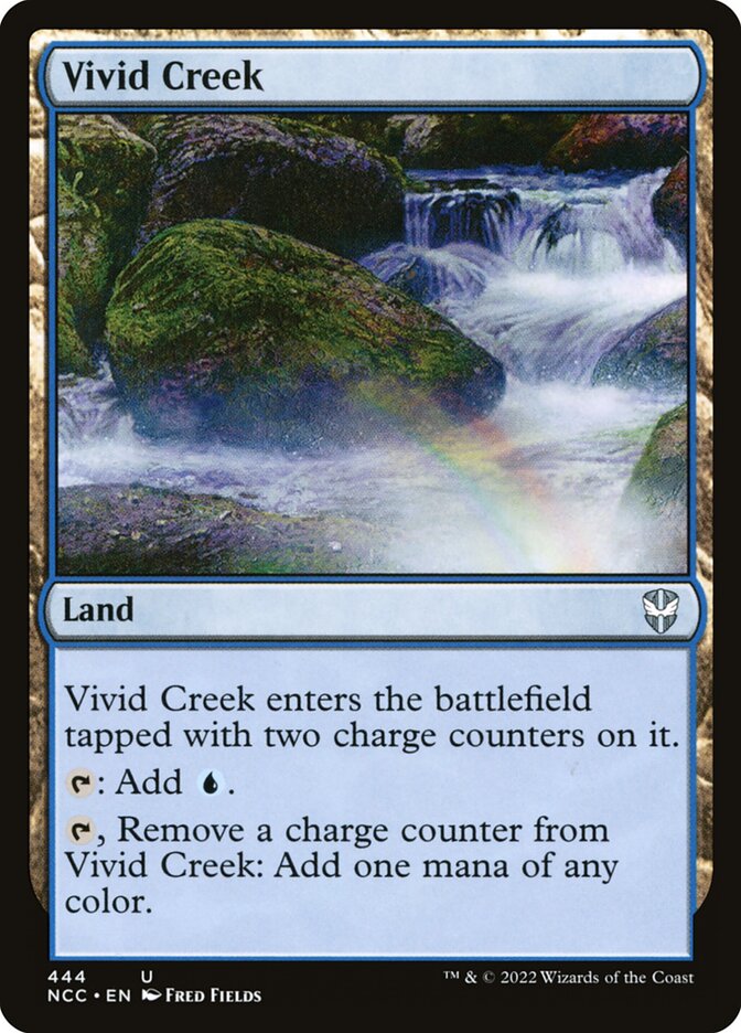 Riacho Vívido / Vivid Creek - Magic: The Gathering - MoxLand