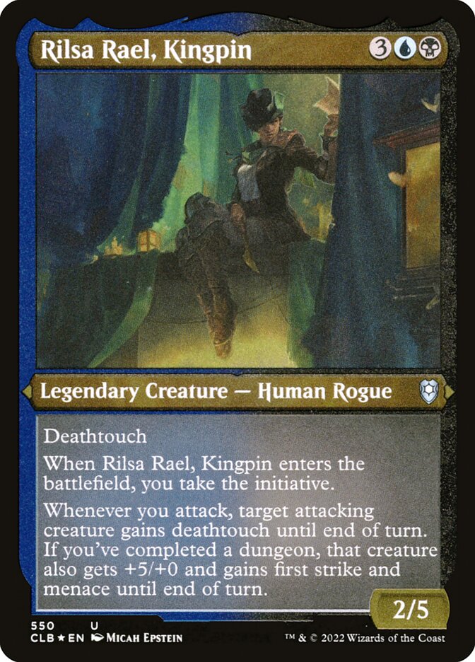 Rilsa Rael, Chefona / Rilsa Rael, Kingpin - Magic: The Gathering - MoxLand
