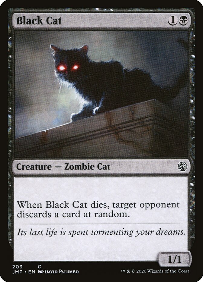 Gato Preto / Black Cat - Magic: The Gathering - MoxLand