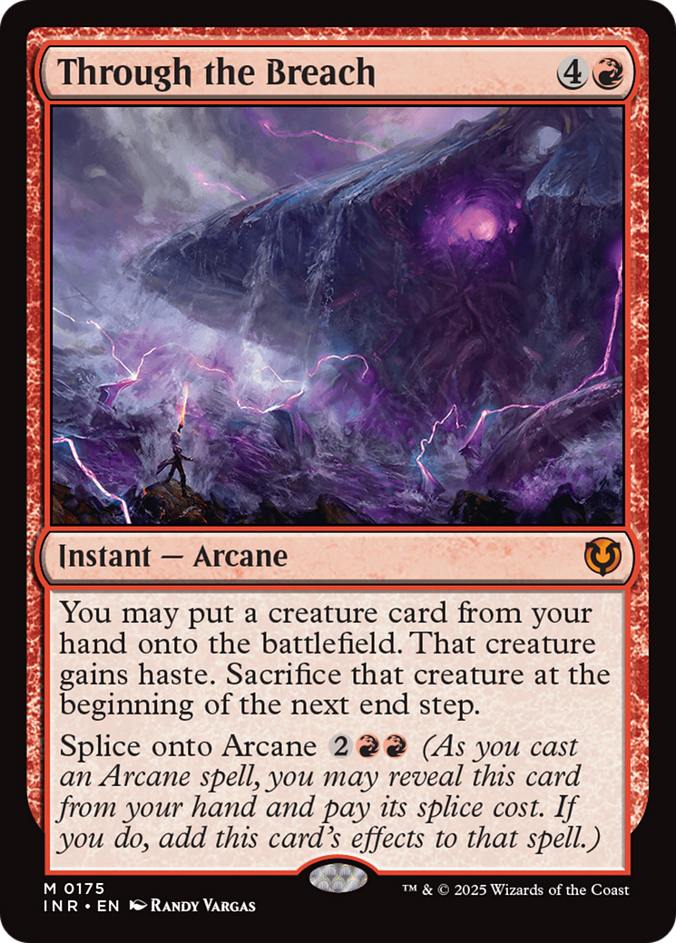 Através da Brecha / Through the Breach - Magic: The Gathering - MoxLand