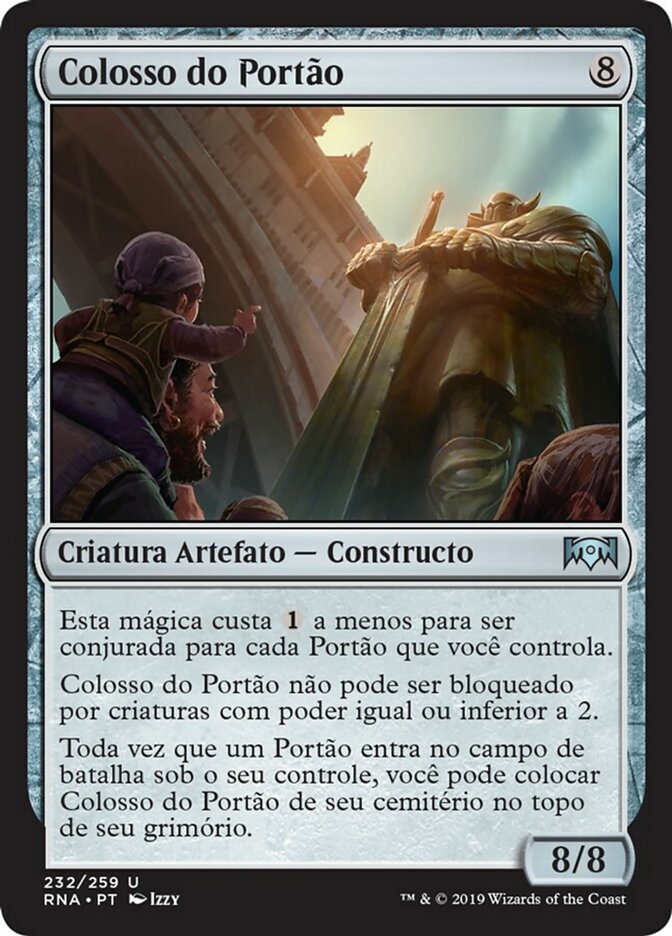 Colosso do Portão / Gate Colossus - Magic: The Gathering - MoxLand