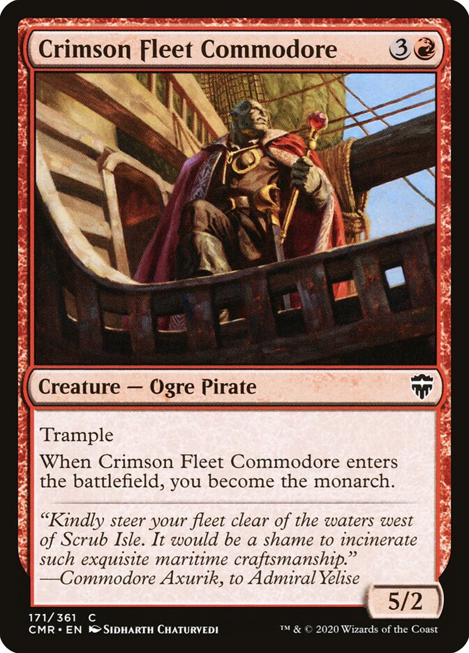 Comodoro da Frota Carmesim / Crimson Fleet Commodore - Magic: The Gathering - MoxLand
