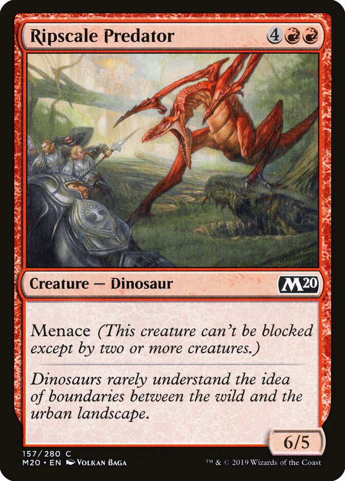 Predador da Escama Dilacerante / Ripscale Predator - Magic: The Gathering - MoxLand